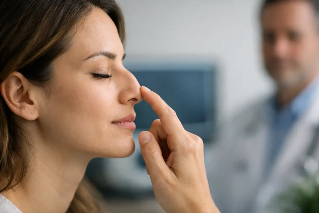Rinoplastia para nariz torto melhora a respiração?
