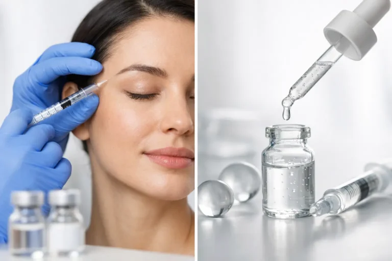 Botox ou ácido hialurônico: qual é melhor?