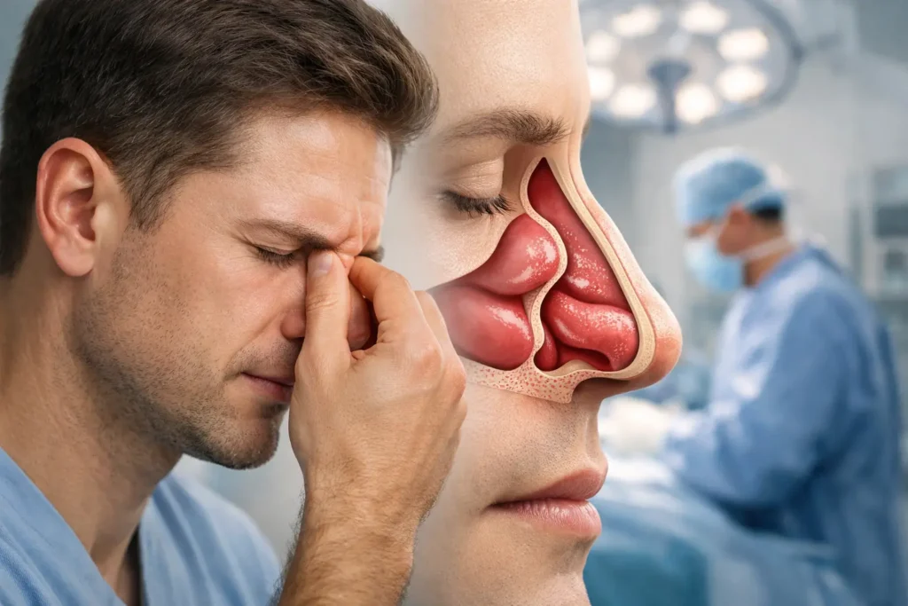 Desvio de septo: sintomas e quando fazer cirurgia