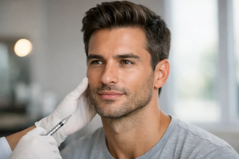 Harmonização facial masculina com naturalidade